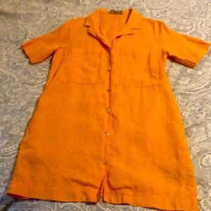 Everlane Linen Shirtdress